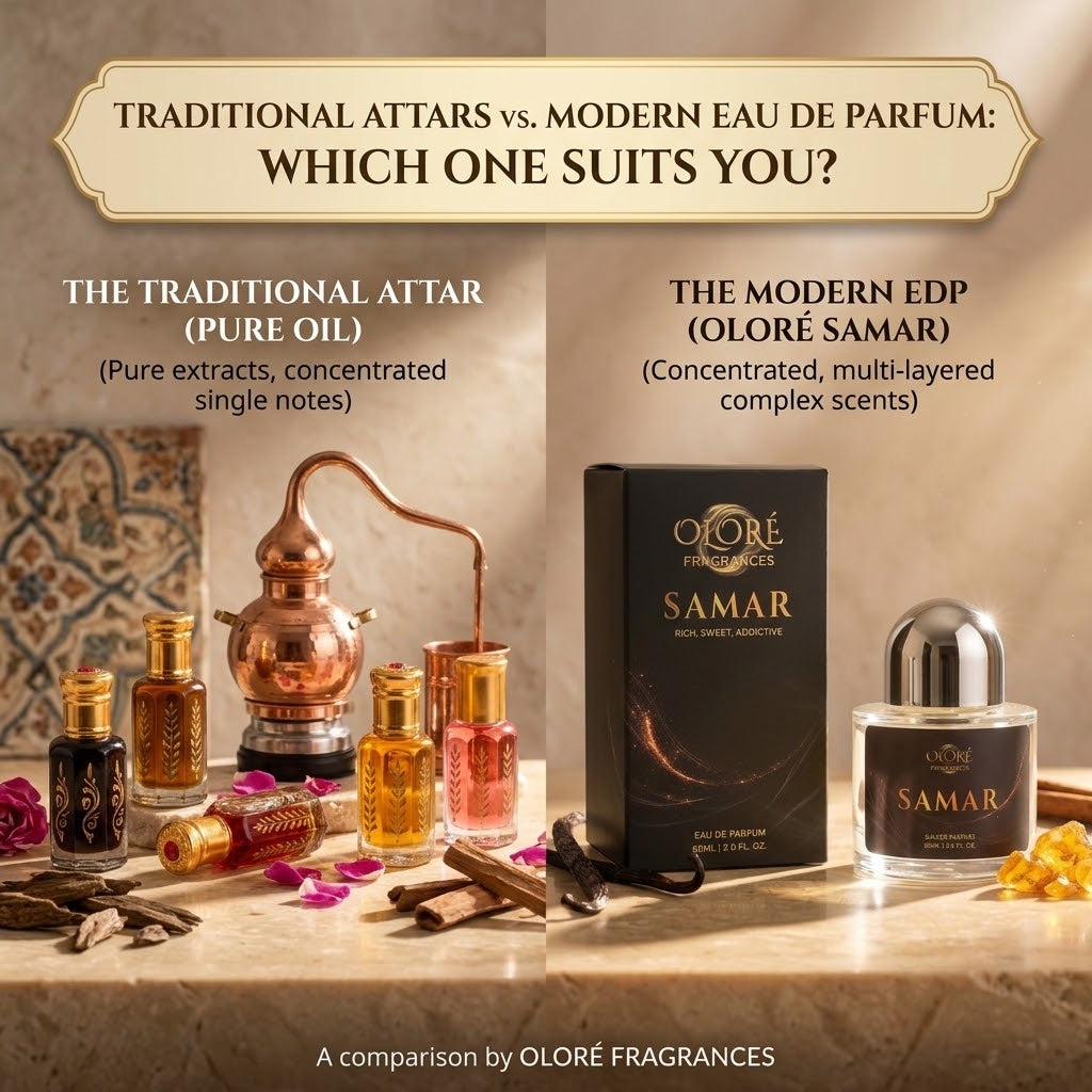 Traditional Attars vs. Modern Eau de Parfum: Which One Suits You?